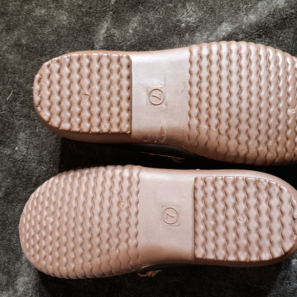 Brown and Purple Kids Shoes - Picture 2 of 9